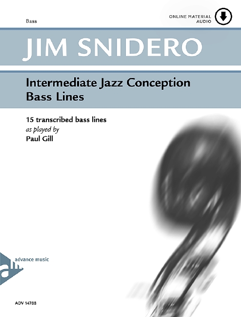 Intermediate Jazz Conception Bass Lines (+Online Audio)