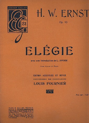 Elégie op.10