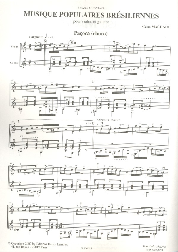 Musiques populaires brésiliennes