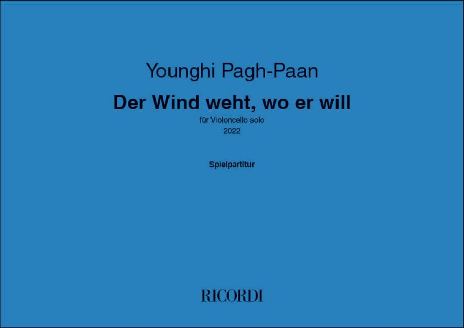 Der Wind weht, wo er will