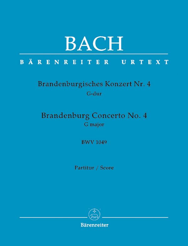 Brandenburgisches Konzert G-Dur Nr.4
