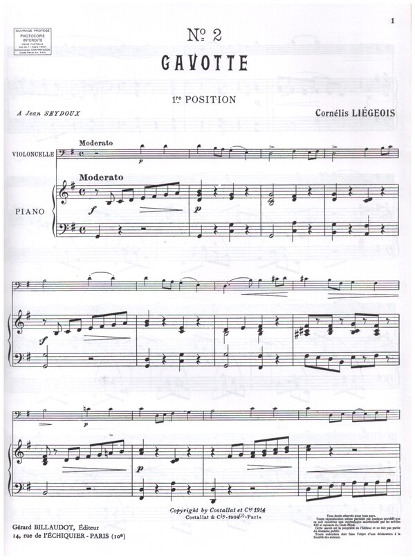 Gavotte op.25 no.2