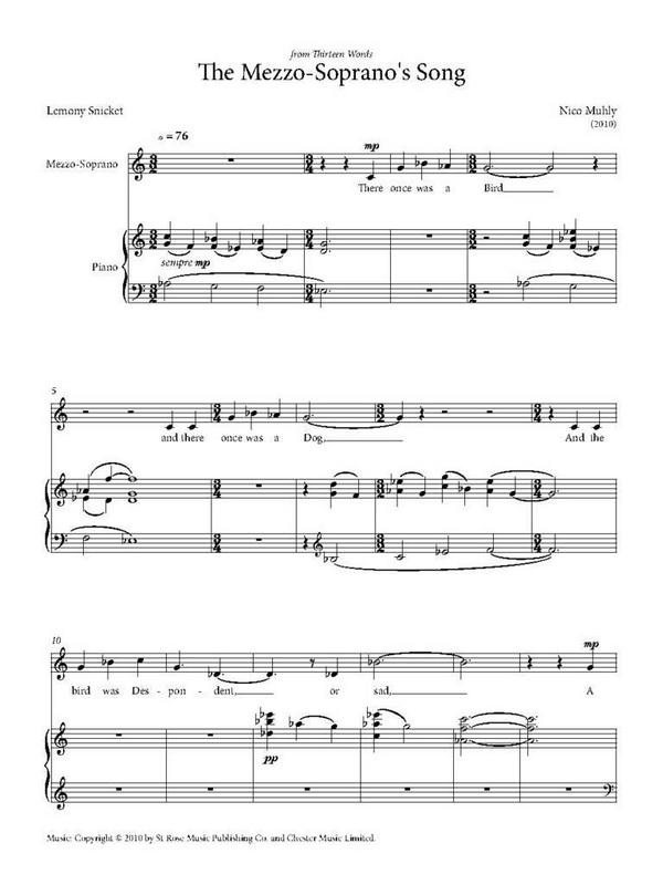 The Mezzo-Soprano's Song