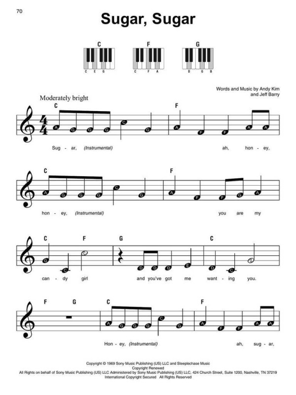 The 1960s - Super Easy Songbook