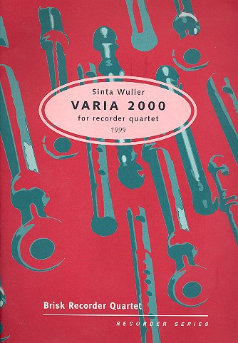 Varia 2000 for 4 recorders (SATB(in C))