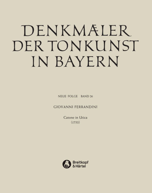 Denkmäler der Tonkunst in Bayern (Neue Folge)