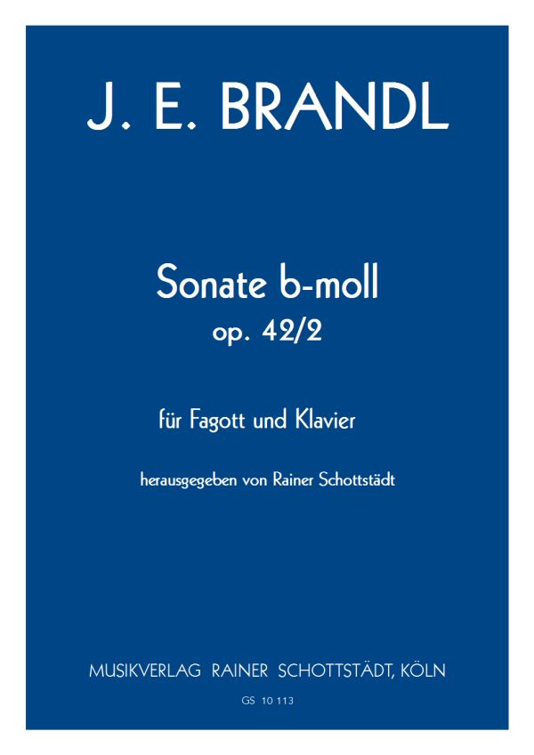 Sonate b-moll op. 42/2, hrsg. R.Schottstädt