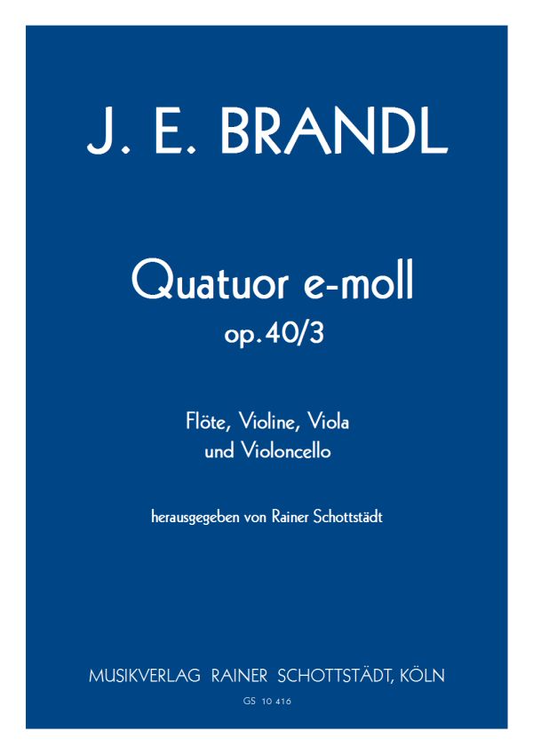 Quatuor G-Dur op. 40/3, hrsg. R.Schottstädt