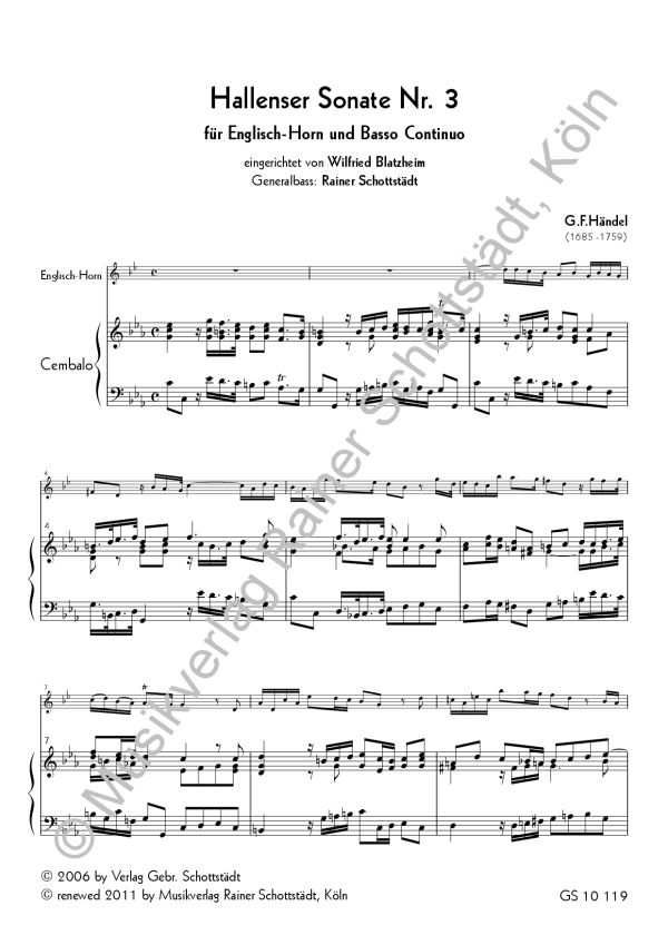 Hallenser Sonate Nr.3