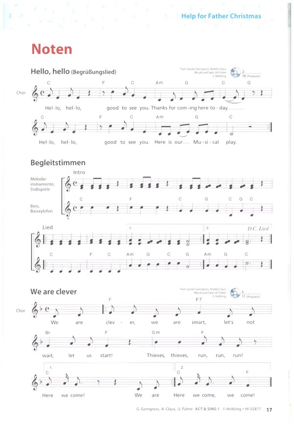 Act and sing Band 1 (+CD)