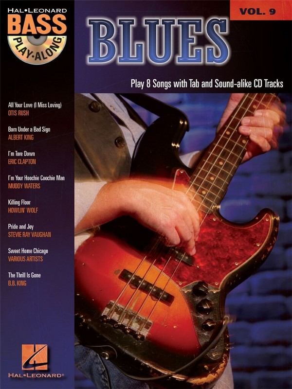 Blues (+CD): Bass playalong vol.9