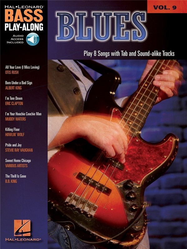 Blues (+CD): Bass playalong vol.9