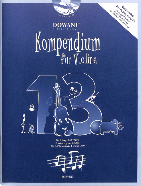 Kompendium für Violine Band 13 (+2 CD's)