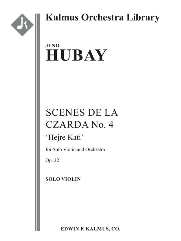 Scenes de la Czarda No. 4 Op. 32 (sc)