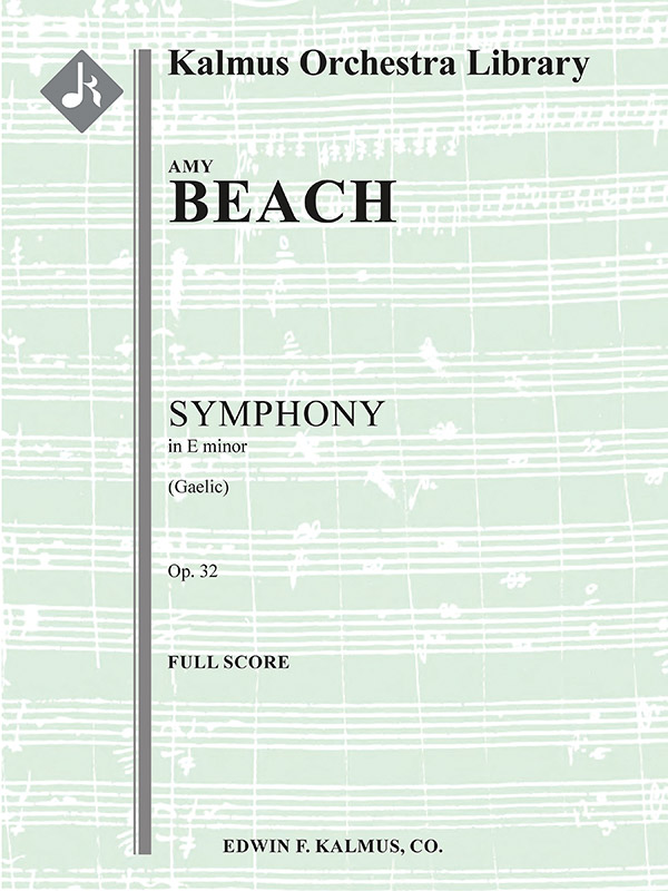 Gaelic Symphony in Em, Op. 32 (f/o sc)