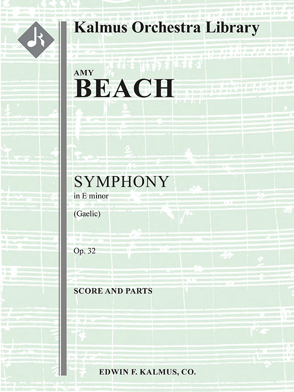 Gaelic Symphony in Em, Op. 32 (f/o)