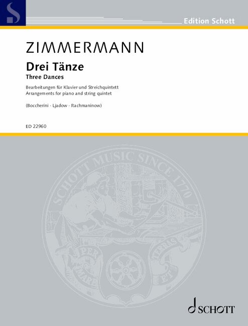 Drei Tänze