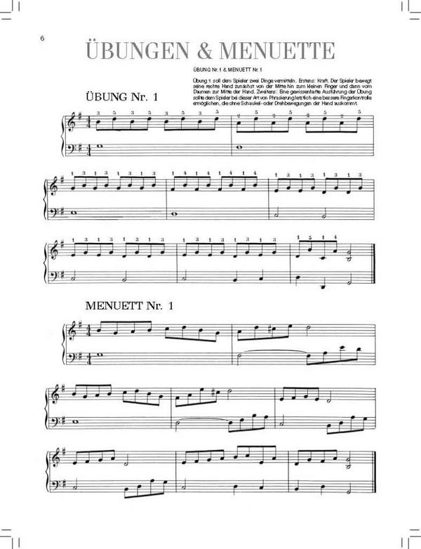 Jazz Piano - Übungen, Menuette, Etüden und Stücke