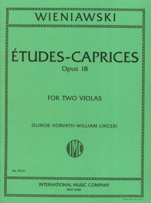 Etudes-Caprices op.18