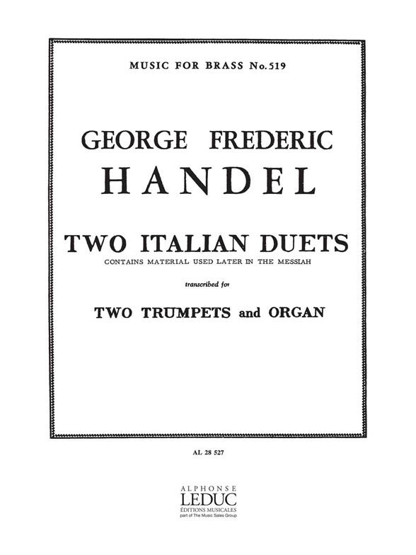 2 Italian Duets for 2 trumpets and organ