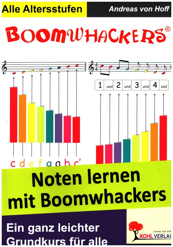 Boomwhackers - Noten lernen Band 1