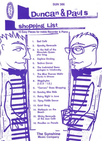 Duncan and Paul's Shopping List