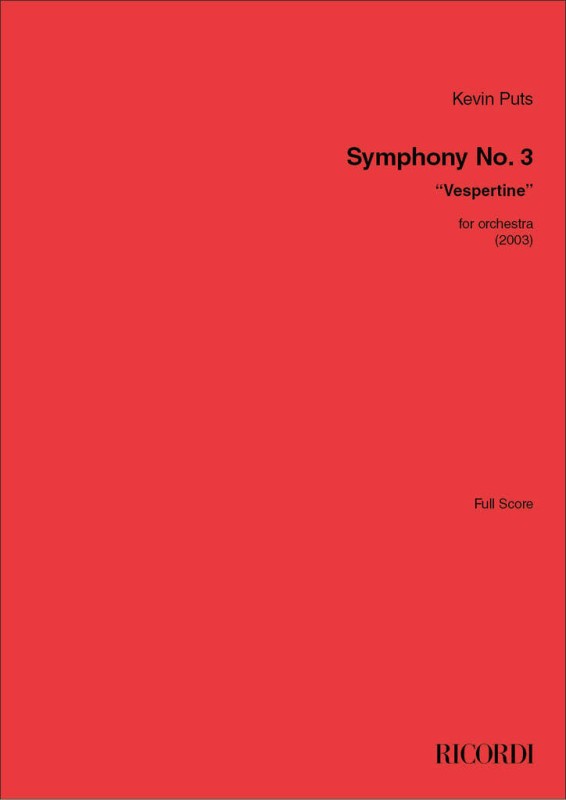Symphony No. 3 (Vespertine)