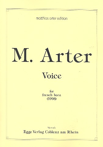 Voice for french horn