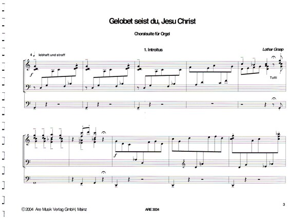 Gelobet seist du Jesu Christ