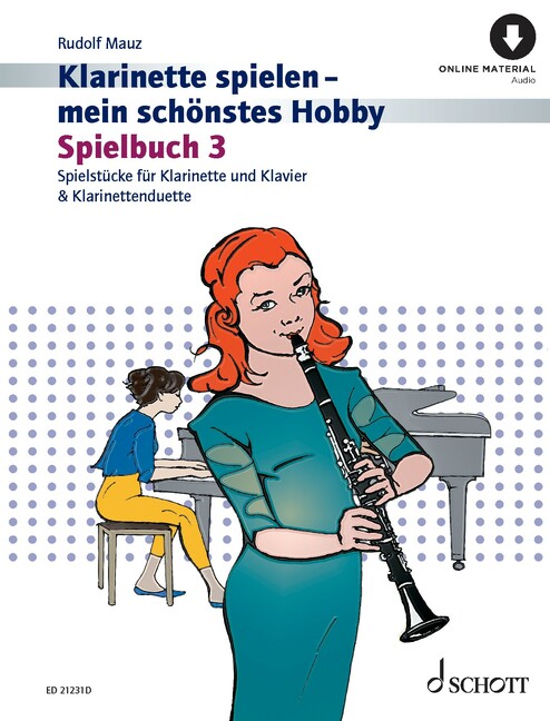 Klarinette spielen - mein schönstes Hobby Spielbuch 3 (+Online-Audio