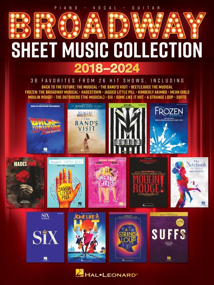Broadway Sheet Music Collection - 2018-2024