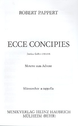 Ecce concipies Motette zum Advent