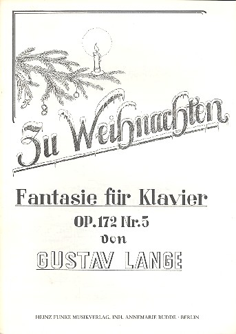 Zu Weihnachten op.172,5