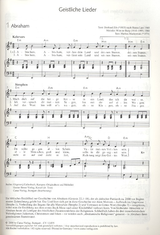 Freiburger Kinderchorbuch - Singt für Gott und die Welt