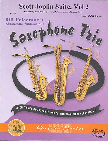 Scott Joplin Suite vol.2 for 3 saxophones
