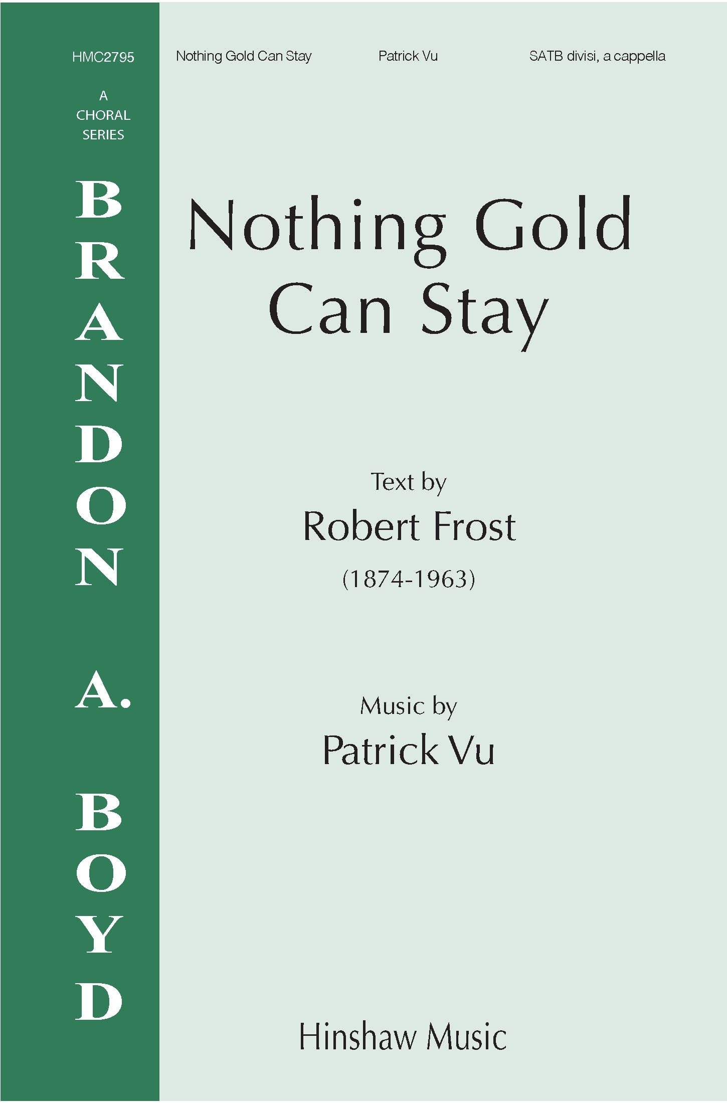 Nothing Gold Can Stay