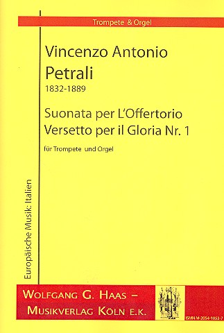 Suonata per l'offertorio  und  Versetto per il