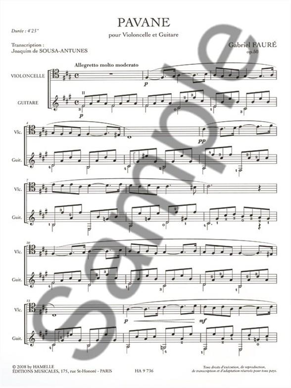 Pavane op.50