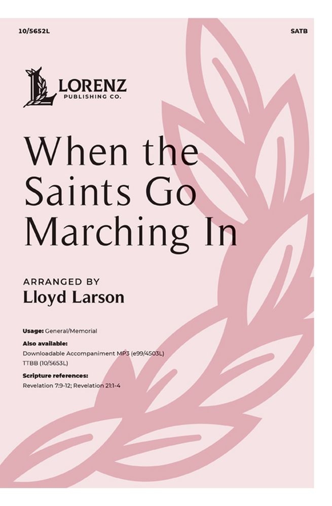 When the Saints go marching in