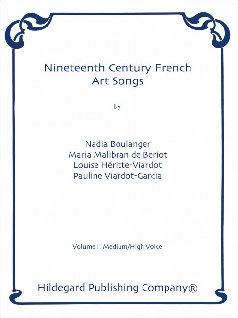 Nineteenth Century French Art Songs vol.1