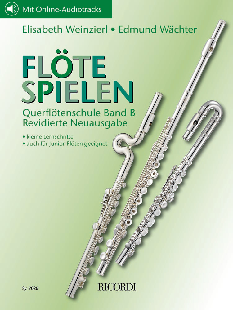 Flöte spielen - Querflötenschule Band B  (+Online-Audio)