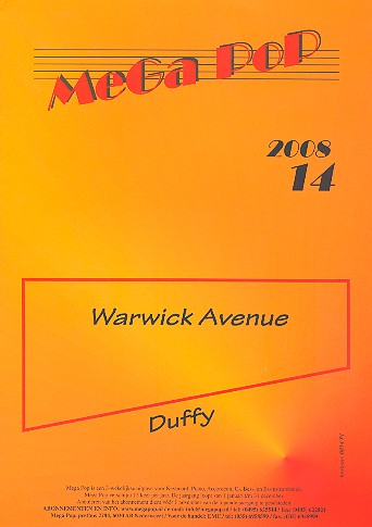 Warwick Avenue: für Klavier (en)