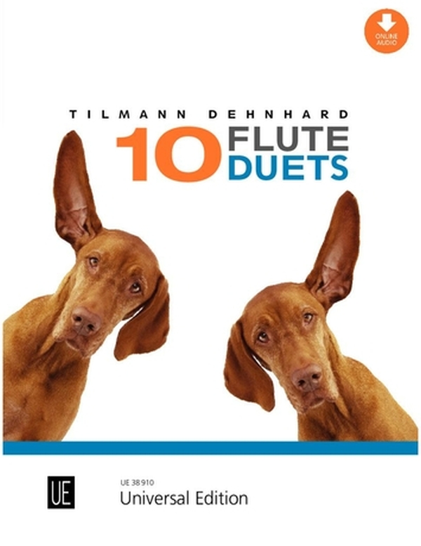 10 Flute Duets  (Online-Audio)
