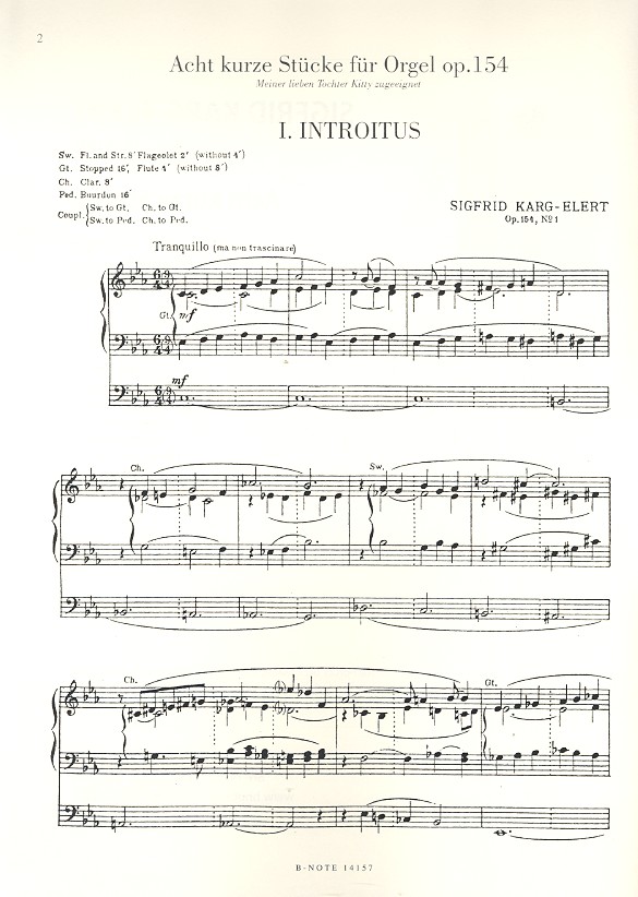 8 kurze Stücke op.154