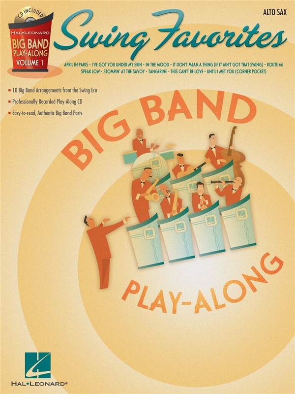 Big Band Playalong vol.1 (+CD): swing favorites 
