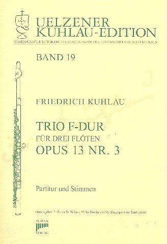 Trio F-Dur op.13,3 für 3 Flöten