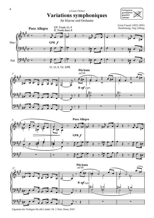 Variations symphoniques