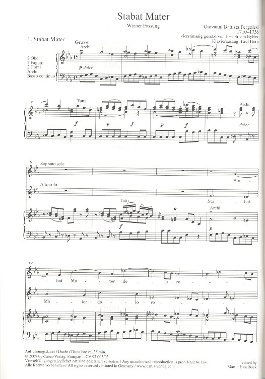 Stabat Mater (Wiener Fassung) 