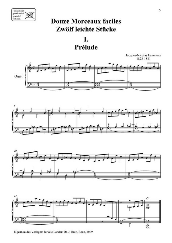 12 leichte Stücke  und  10 Improvisationen