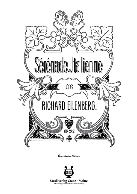 Sérénade Italienne op. 227